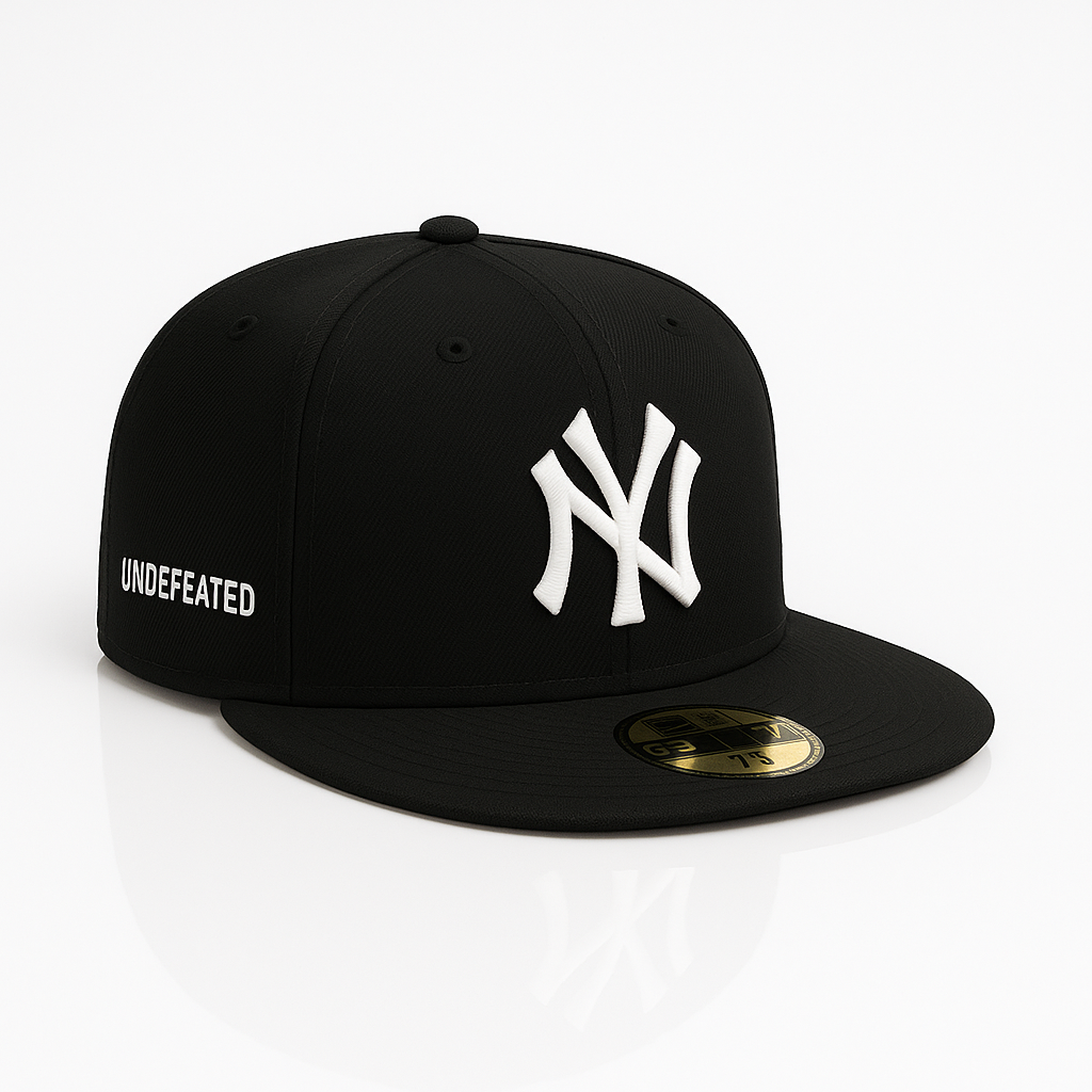 NY Yankees Black White Undefeated (Mayoreo)
