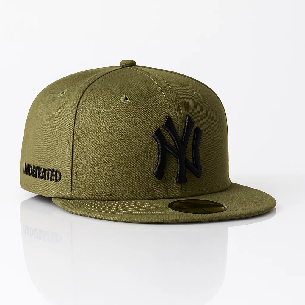 NY Yankees Olive Undefeated Black